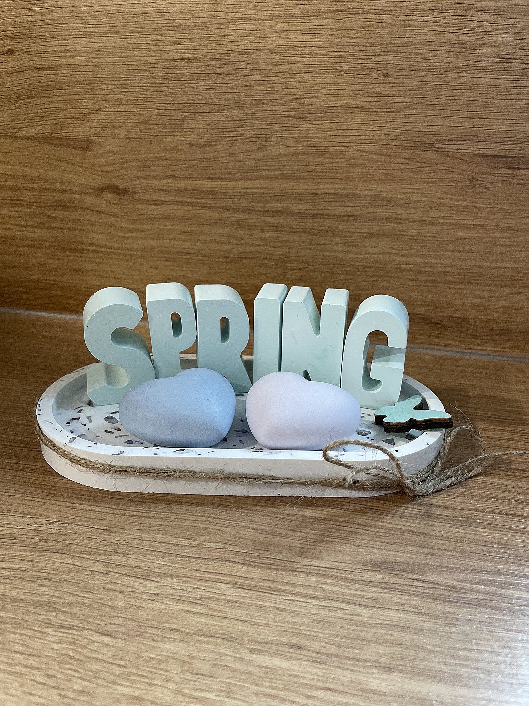 Spring mit 2 Herzen